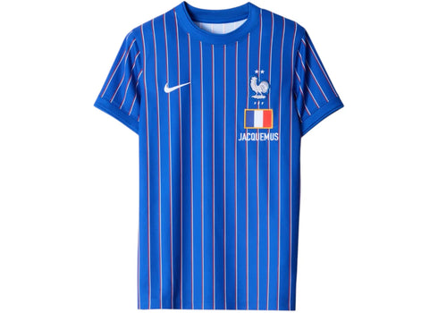 Nike x Jacquemus x France Women Pre Match Jersey Blue Stripe