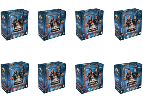 2025-26 Topps Chrome Update Basketball Mega Box (Fanatics Exclusive) 8x Lot