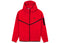 Nike Tech Fleece Windrunner Full Zip Hoodie Gym Red/Black
