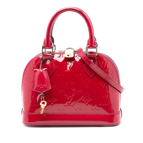 Alma Handbag Monogram Vernis BB