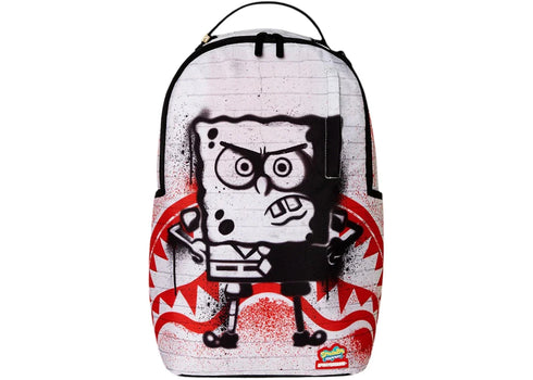 Sprayground Spongebob Stencil Wall DLXR Backpack Multicolor