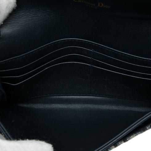 Saddle Chain Wallet Oblique Canvas