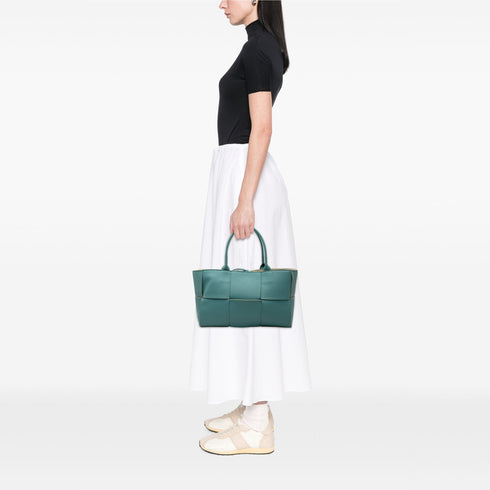 Arco Tote Maxi Intrecciato Leather Medium