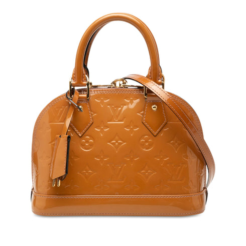 Alma Handbag Monogram Vernis BB