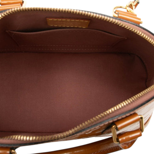 Alma Handbag Monogram Vernis BB
