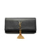 Classic Monogram Tassel Clutch Leather Long