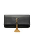 Classic Monogram Tassel Clutch Leather Long