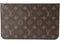 Louis Vuitton Pochette Monogram MM/GM Beige Lining