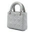 Lady Dior Chain Bag Cannage Quilt Iridescent Leather Mini