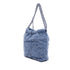 22 Chain Hobo Quilted Studded Denim Mini