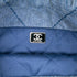 22 Chain Hobo Quilted Studded Denim Mini