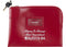 Supreme Leather Money Bag (FW25) Red