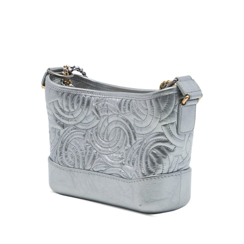 Gabrielle Hobo CC Stitched Calfskin Small