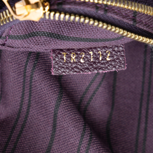 Lumineuse Handbag Monogram Empreinte Leather PM