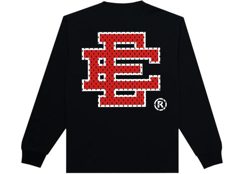 Eric Emanuel EE Basic/Core Long Sleeve Tee Black/Red