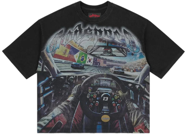 Godspeed Drivers Seat Tee Black