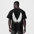 0797. Tech Essential™ Relaxed Tee - Black "Signal Lost"