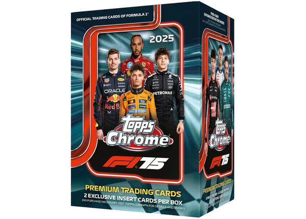 2025 Topps Chrome Formula 1 Blaster Box