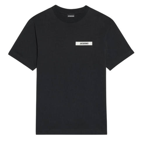 Le T-shirt Gros Grain Jacquemus Black