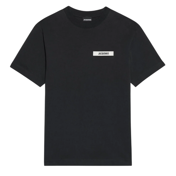 Le T-shirt Gros Grain Jacquemus Black
