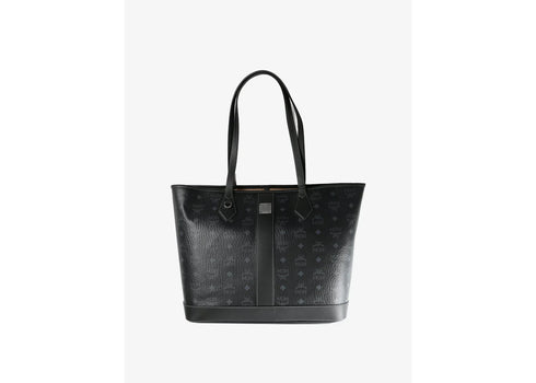 MCM Liz Vi Medium Shopper Black