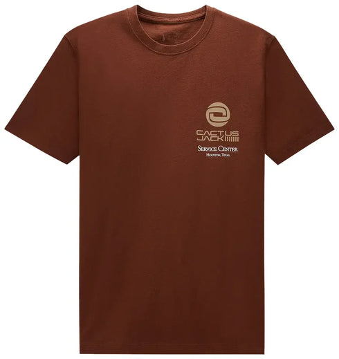 Travis Scott CACT.US CORP x Nike U NRG BH T-shirt Brown