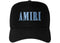 AMIRI Core Logo Trucker Cap Black/Dusty Blue