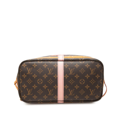 Neverfull NM Tote Limited Edition Summer Trunks Monogram Canvas MM