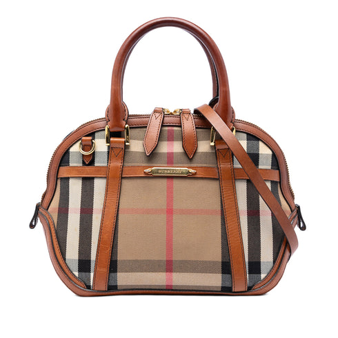 Bridle Orchard Bag House Check Canvas Small