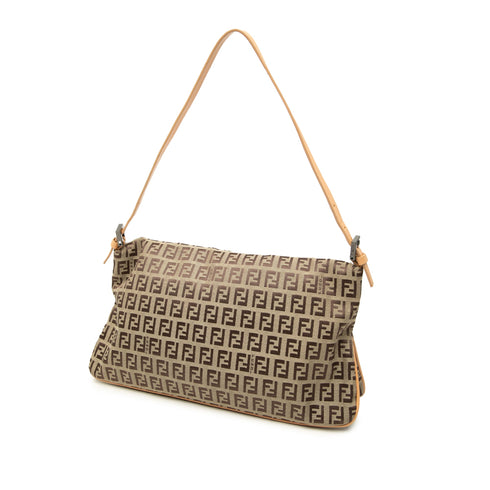 Double Flap Bag Zucchino Canvas Medium