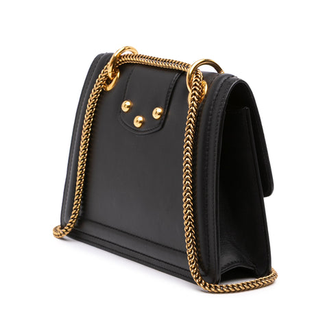 Amore Flap Shoulder Bag Leather Small