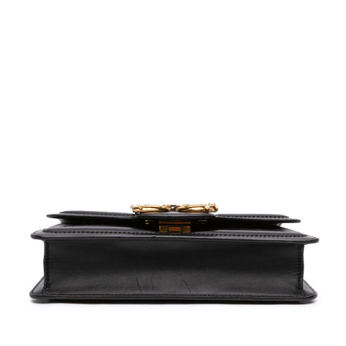 Amore Flap Shoulder Bag Leather Small