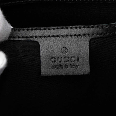 Zip Top Messenger Bag GG Coated Canvas Large