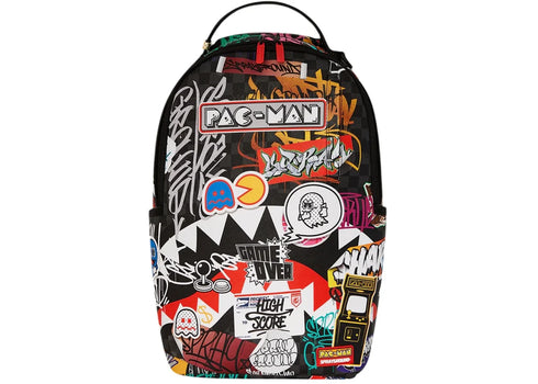 Sprayground Pacman Leveled-Up Art Backpack Multicolor