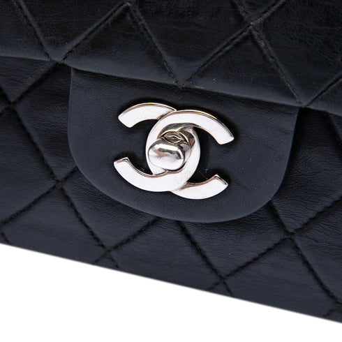 Vintage Classic Double Flap Bag Quilted Lambskin Medium