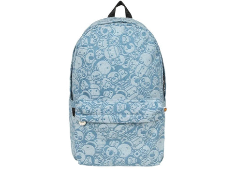 BAPE Baby Milo & Friends Large Backpack Denim