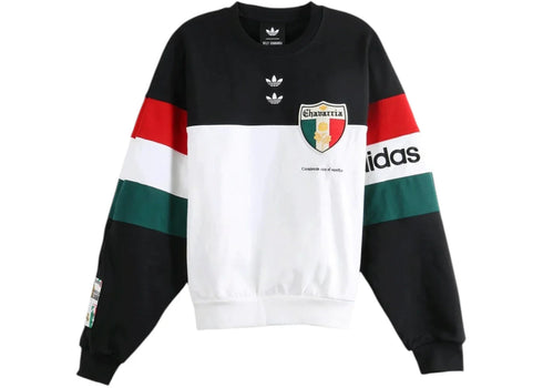 adidas x Willy Chavarria WC Crew Sweatshirt Black/White