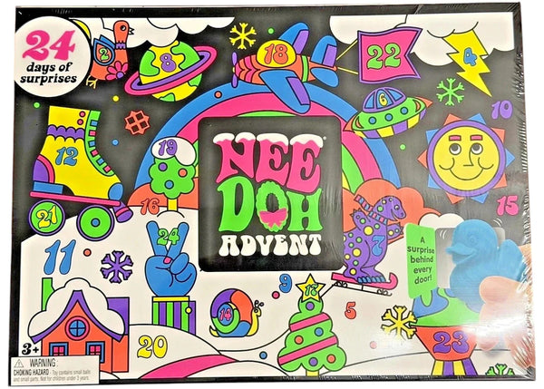 NeeDoh Holiday Advent Calendar 2026 Squishy Fidget Toy