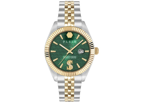 Philipp Plein Date Superlative Crystal PWMFA0825 (Green Guilloche)