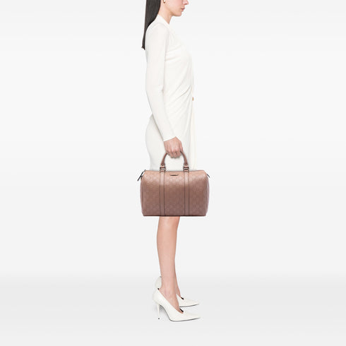 Joy Boston Bag Guccissima Leather Medium