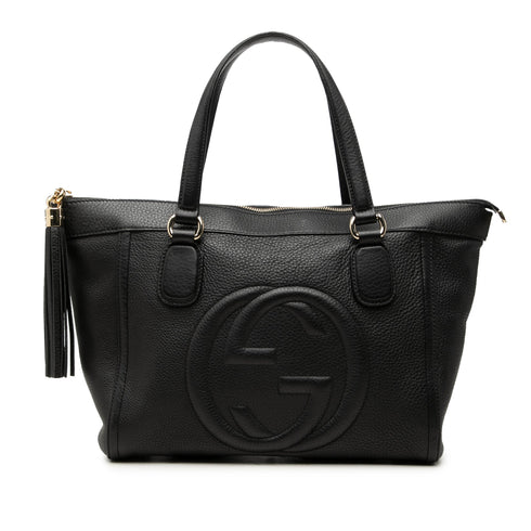 Soho Zip Tote Leather Small