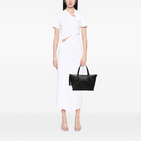 Soho Zip Tote Leather Small