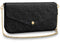 Louis Vuitton Felicie Pochette Monogram Empreinte Black