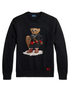 RALPH LAUREN Polo Bear Embroidered Sweater Black