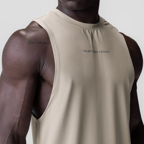 0837. 3D-Lite® 2.0 Lycra® Muscle Tank - Sand Smoke "RP"