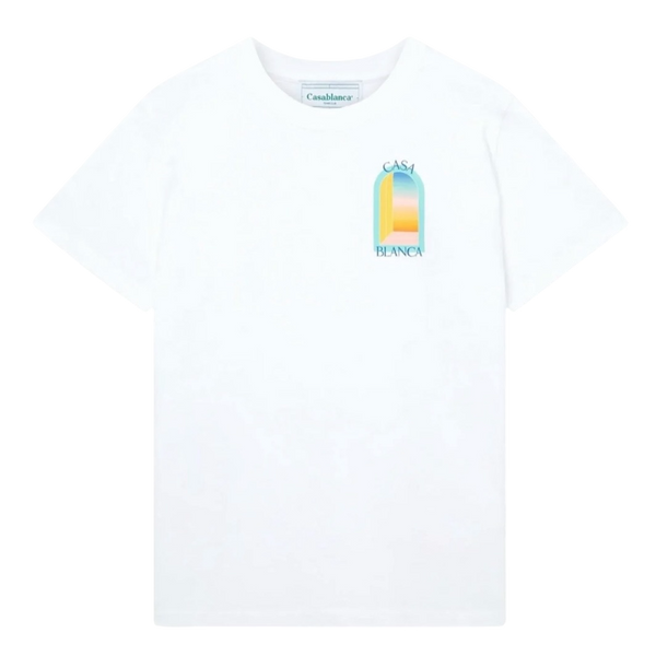 T-shirt Casablanca L'Arche Colorée White