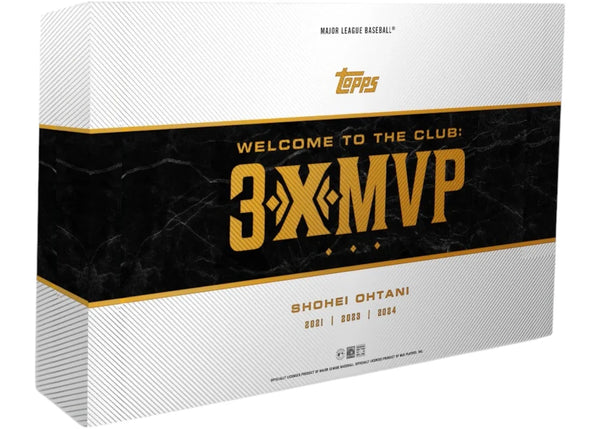 2025 Topps Welcome to the Club Shohei Ohtani 3x MVP Box