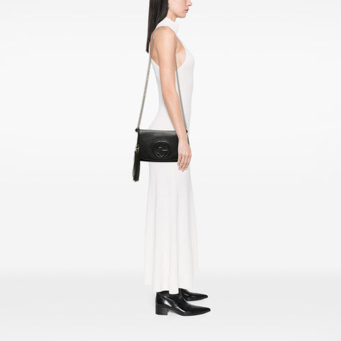 Soho Chain Crossbody Bag Leather Medium