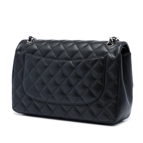 Classic Double Flap Bag Quilted Lambskin Jumbo