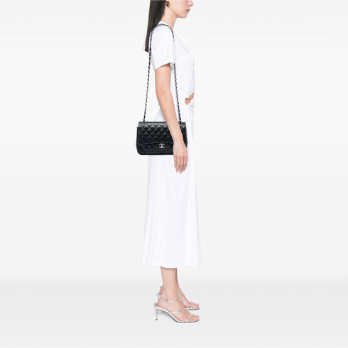 Classic Double Flap Bag Quilted Lambskin Jumbo